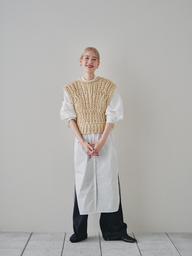 TODAYFUL Chunky Hand Knitvest