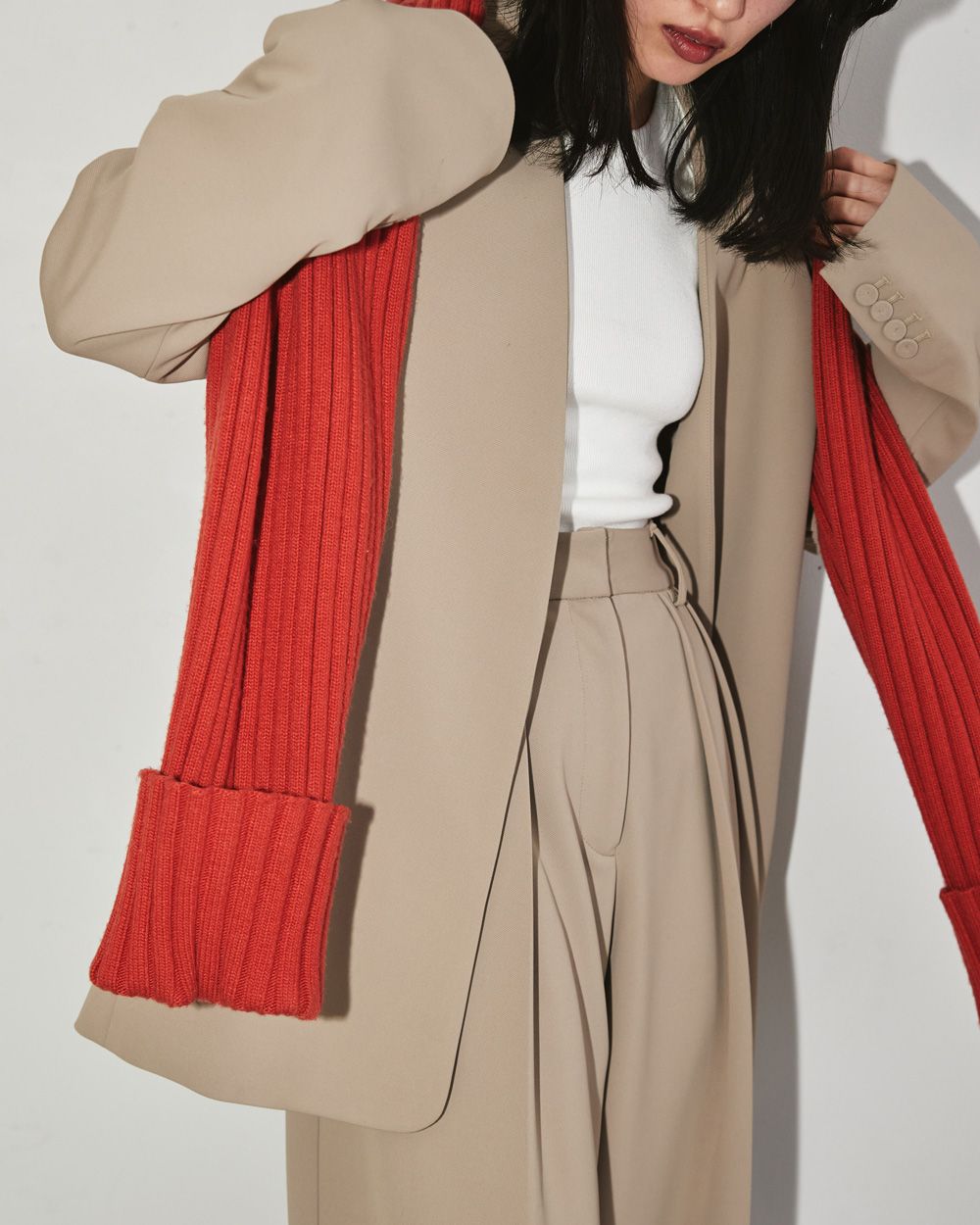 TODAYFUL / Life's online store / Collarless Twill Jacket