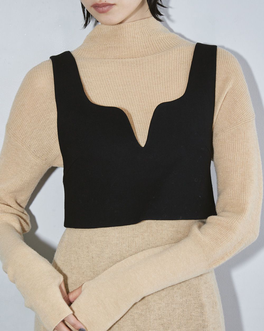 TODAYFUL / Life's online store / Wool Slit Bustier