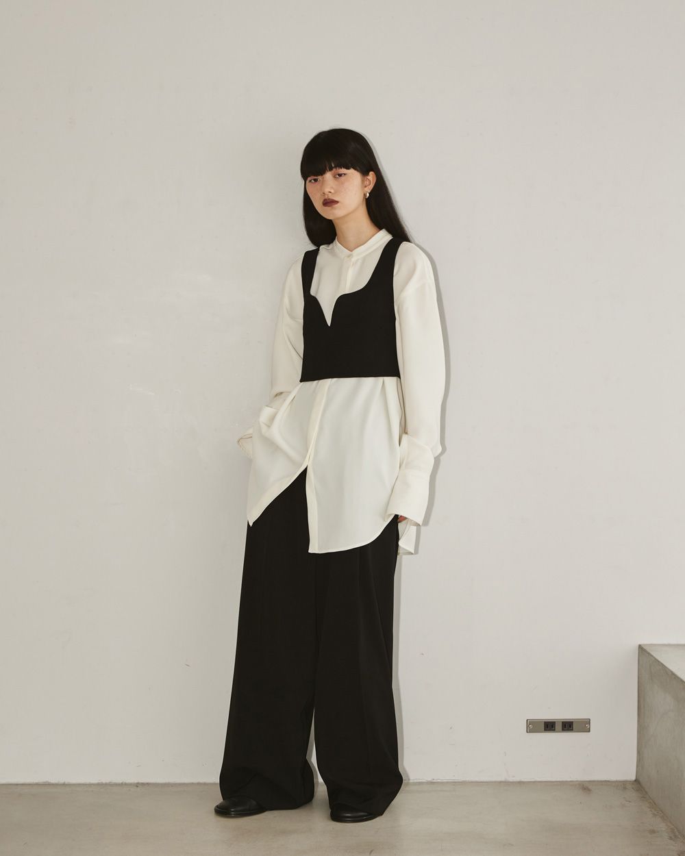 TODAYFUL / Life's online store / Wool Slit Bustier