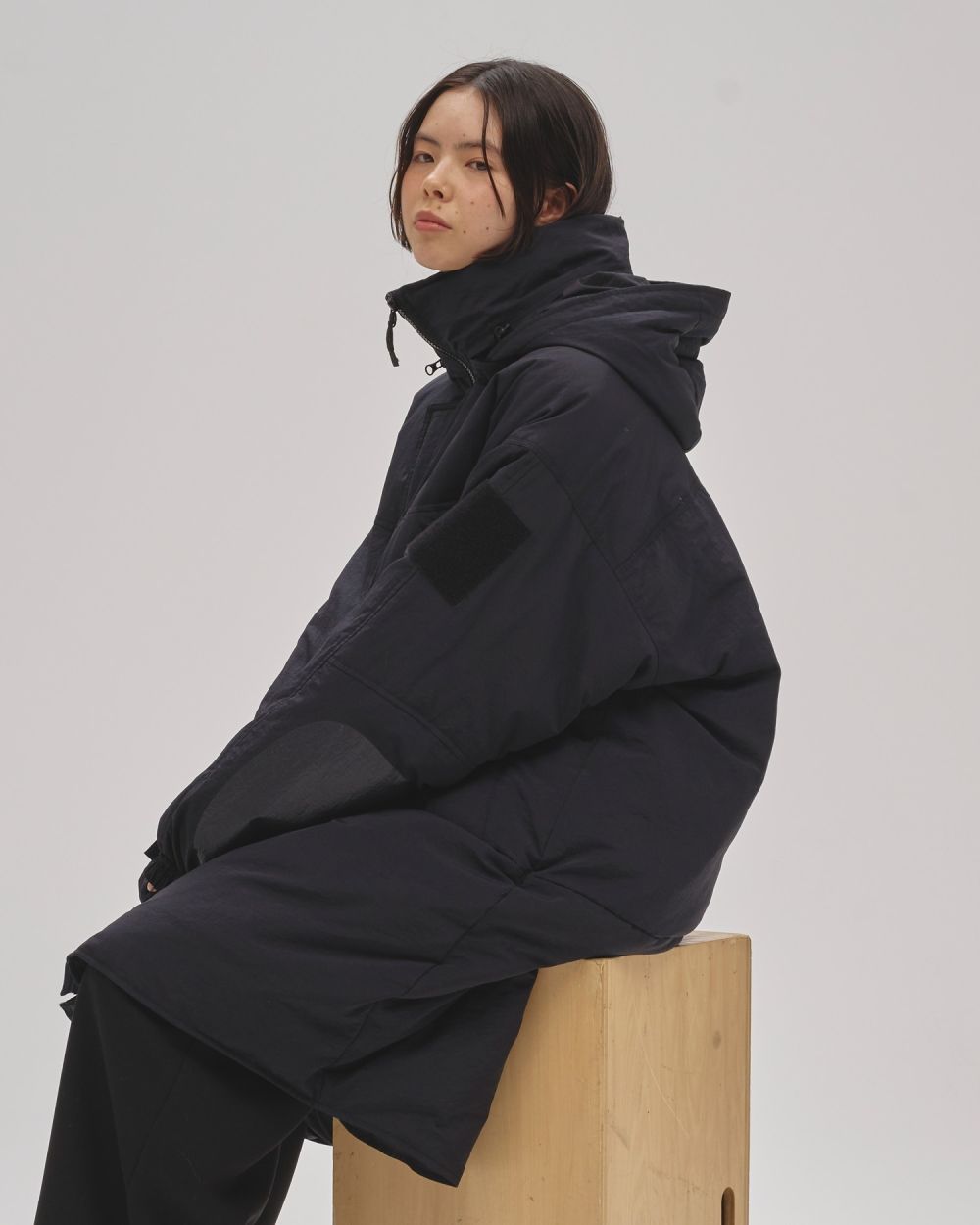Monster Down Coat Monster Down Coat,モンスターダウンコート,12220004,ダウン,ダウンコート,コート,アウター,モンスターダウン,モッズコート,防寒着,防寒,カジュアルブルゾン,ライフズ,todayful,トゥデイフル,lifes,吉田怜香