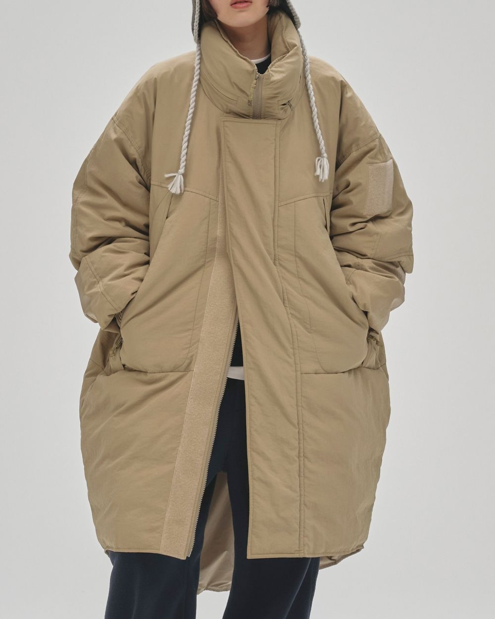 Monster Down Coat Monster Down Coat,モンスターダウンコート,12220004,ダウン,ダウンコート,コート,アウター,モンスターダウン,モッズコート,防寒着,防寒,カジュアルブルゾン,ライフズ,todayful,トゥデイフル,lifes,吉田怜香