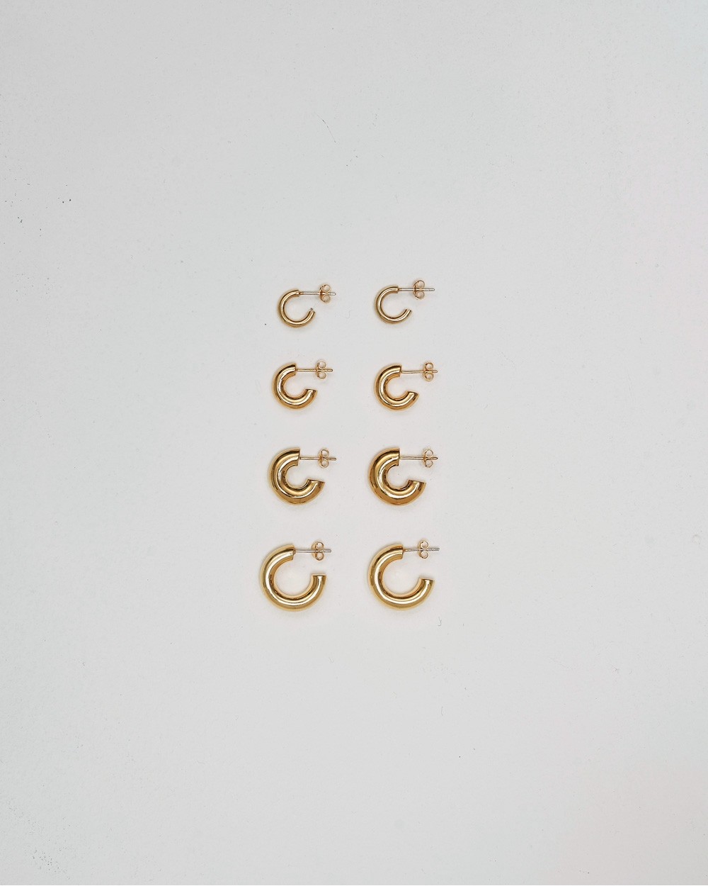 Middle Hoop Pierce (Silver925)