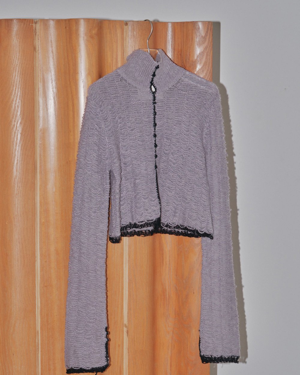 TODAYFUL◆Mesh Jacquard Knitshirtsカーディガン(薄手)/FREE/コットン/IVO/1232053// TODAYFUL(トゥデイフル) / Mesh Jacquard Knitshirts