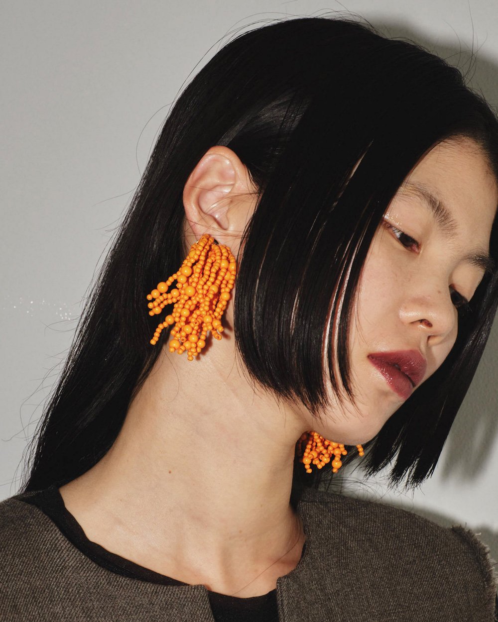 Ball Fringe Earring