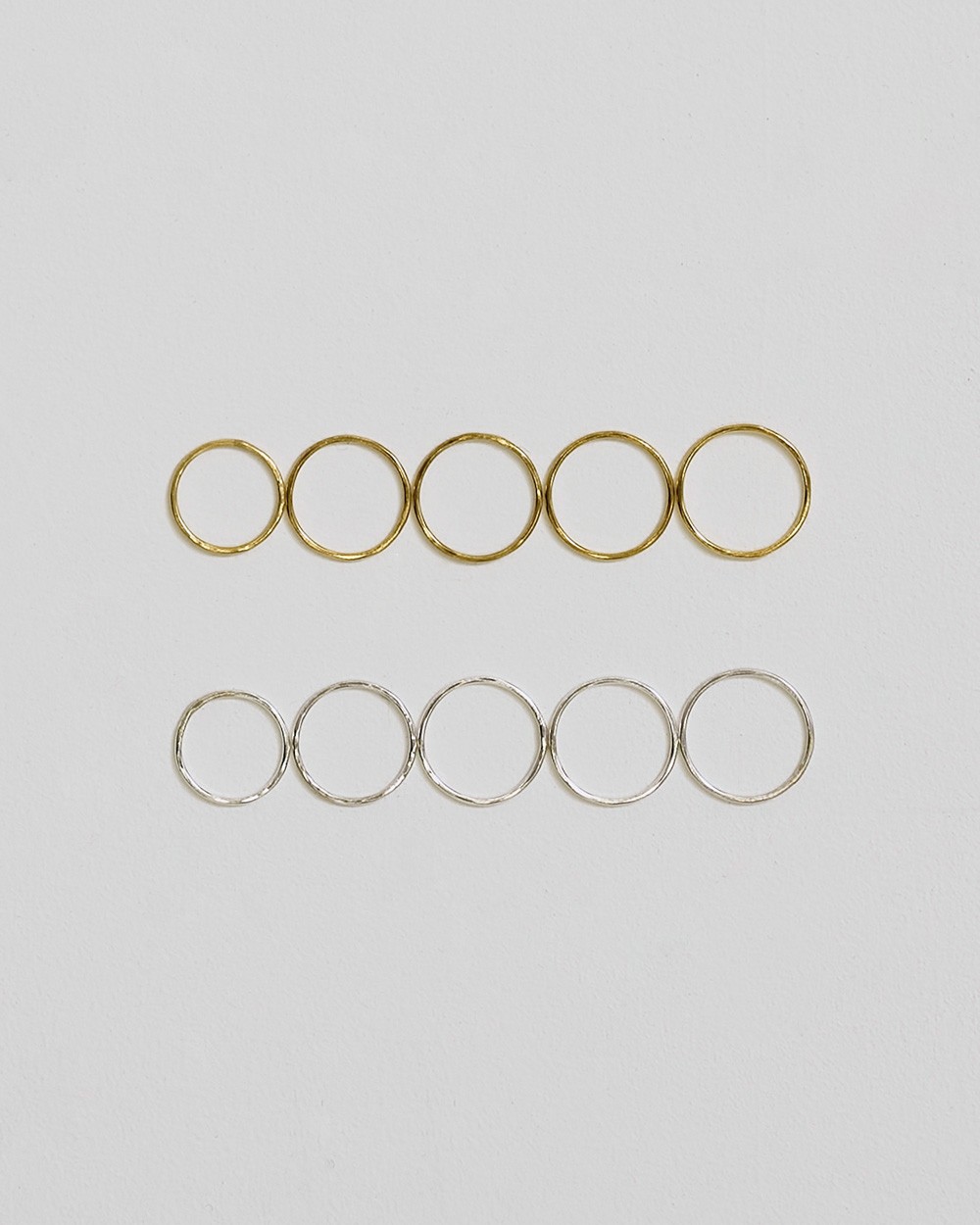 Thin Ring 5 Set (Silver 925)