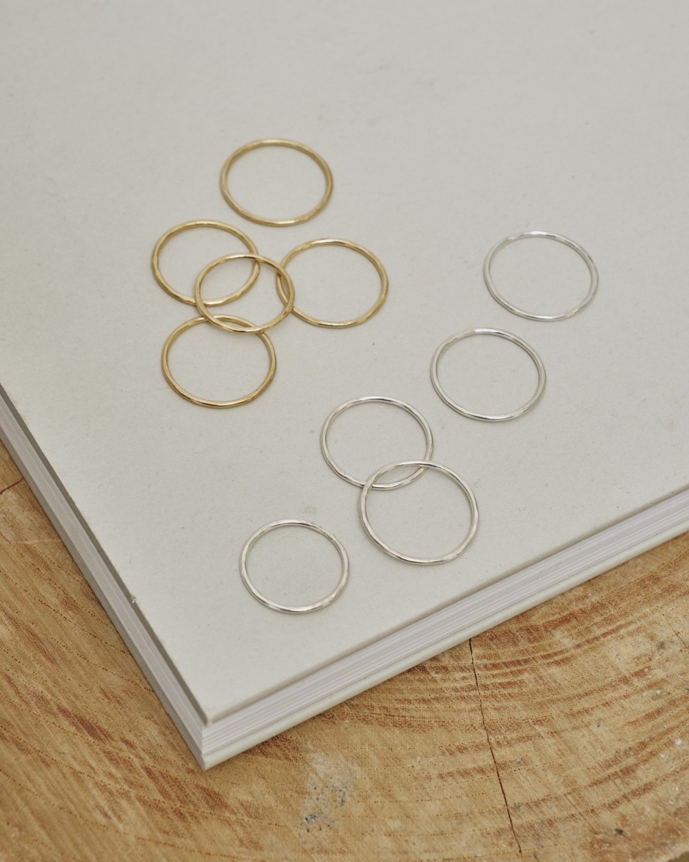 Thin Ring 5 Set (Silver 925)