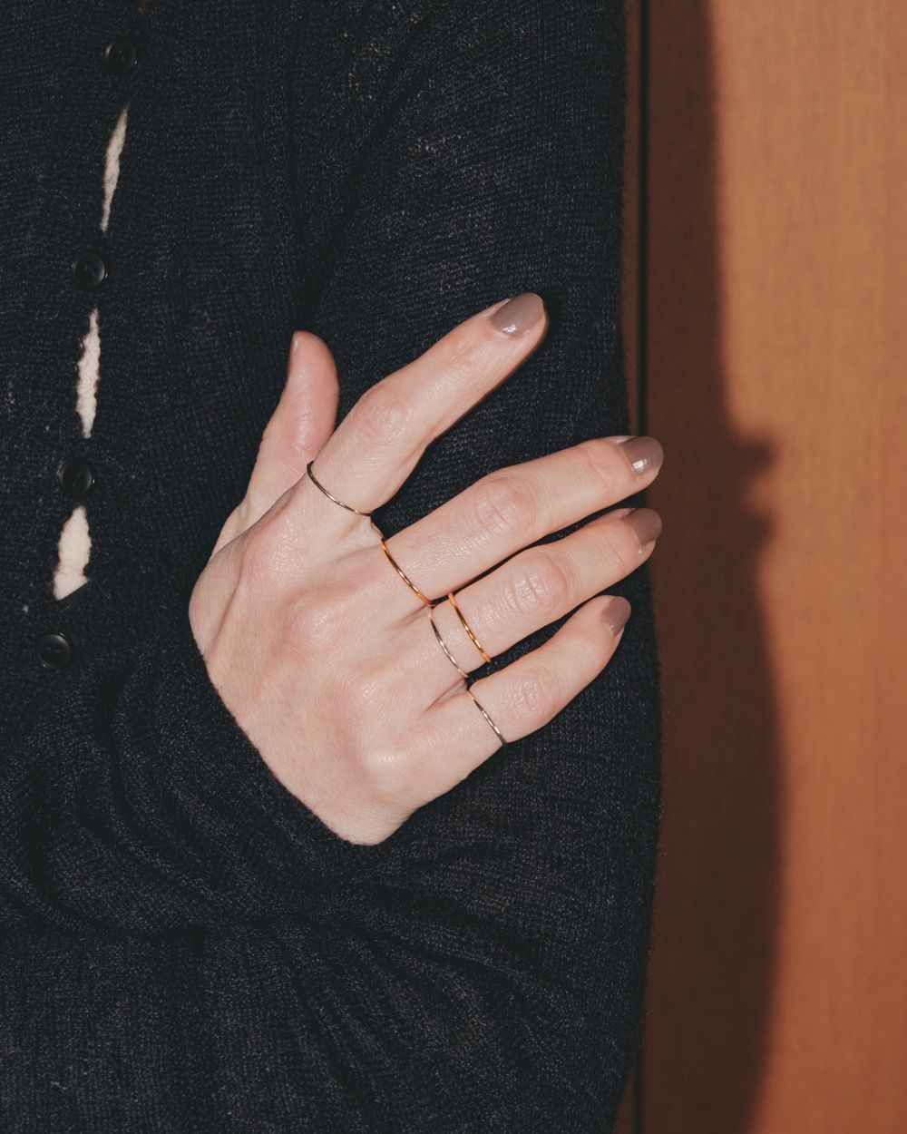 Thin Ring 5 Set (Silver 925)