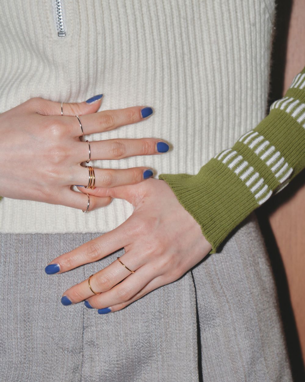 Thin Ring 5 Set (Silver 925)