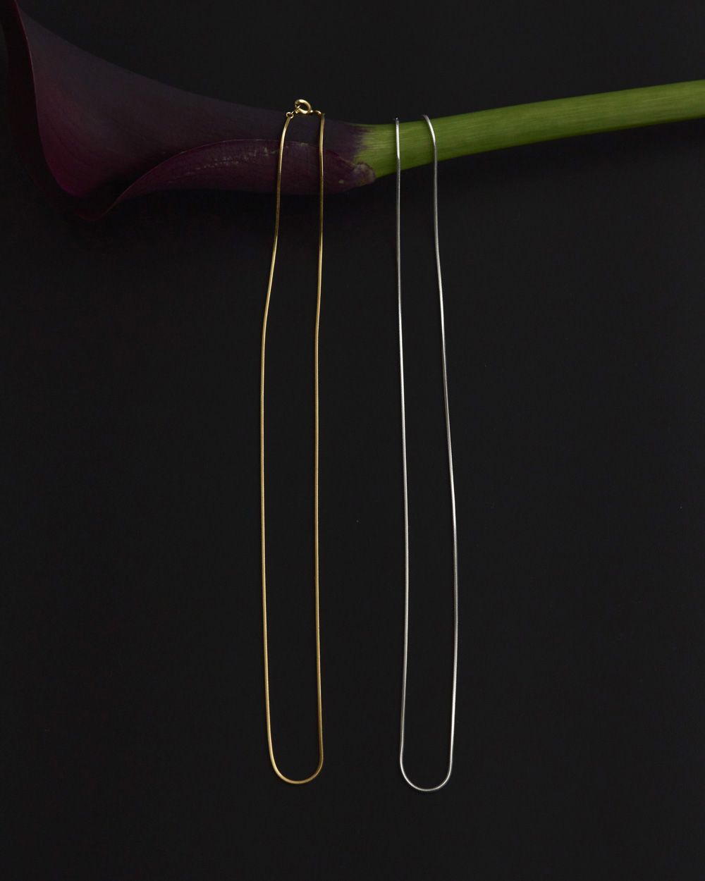 Thin Necklace (Silver925)