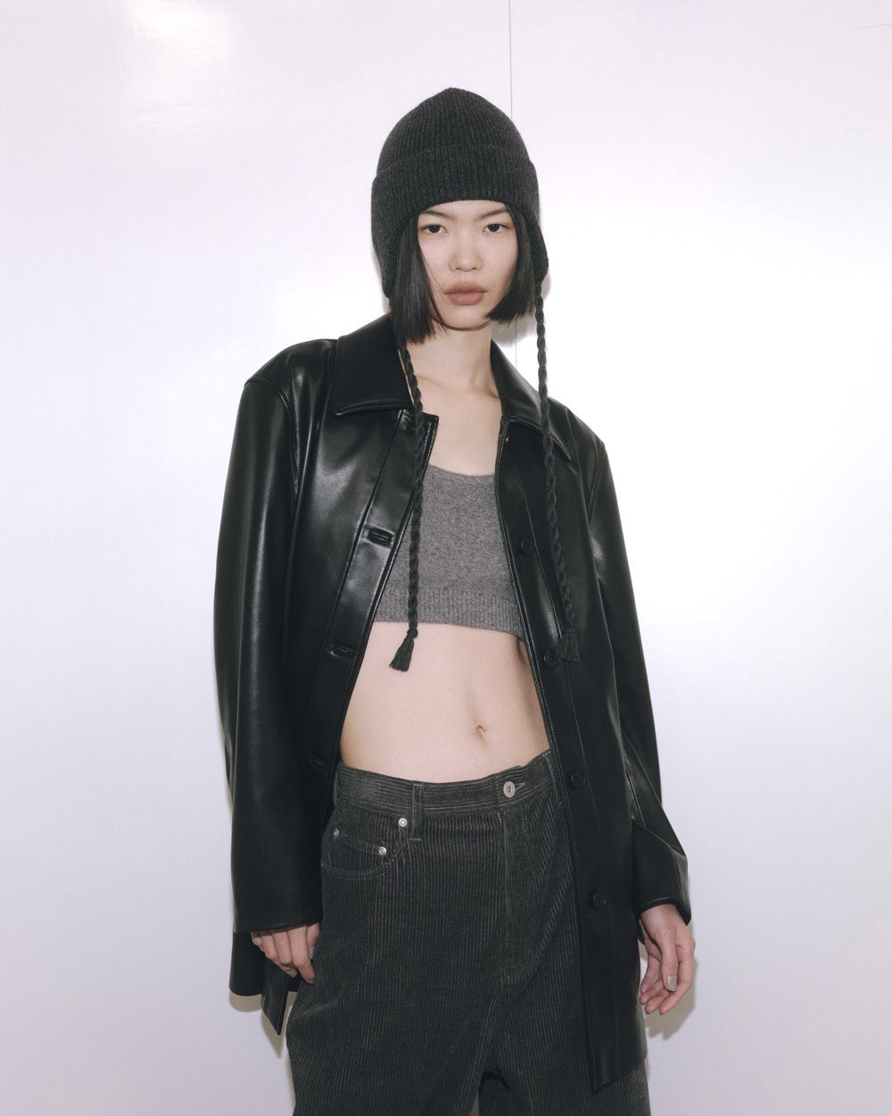 Todayful Raccoon Knit Bustier