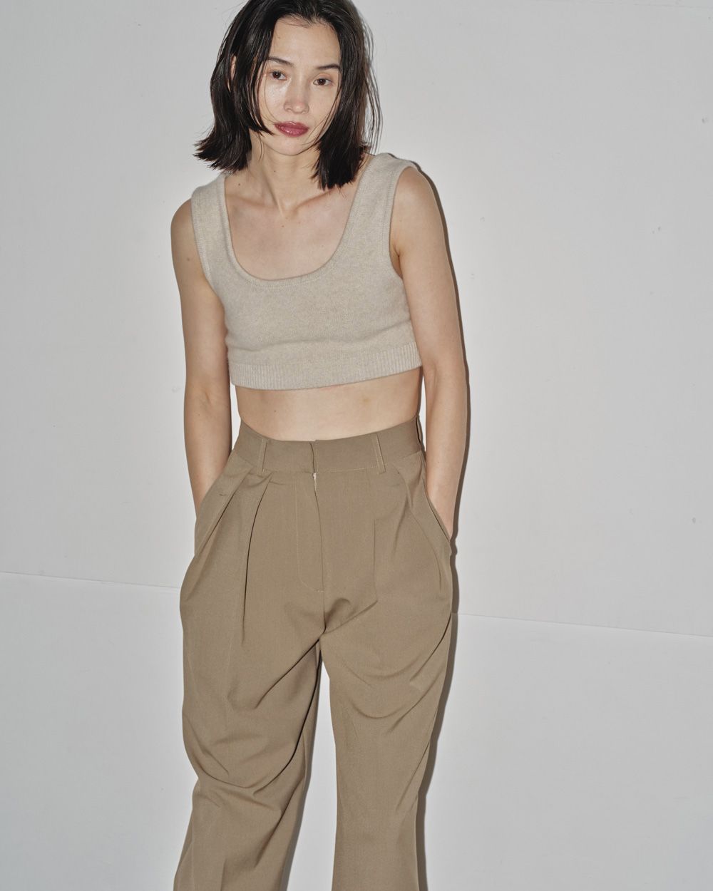 トップス todayful Raccoon Knit Bustier S/BLU TODAYFUL(トゥデイフル) / LIFE｜ニットベスト