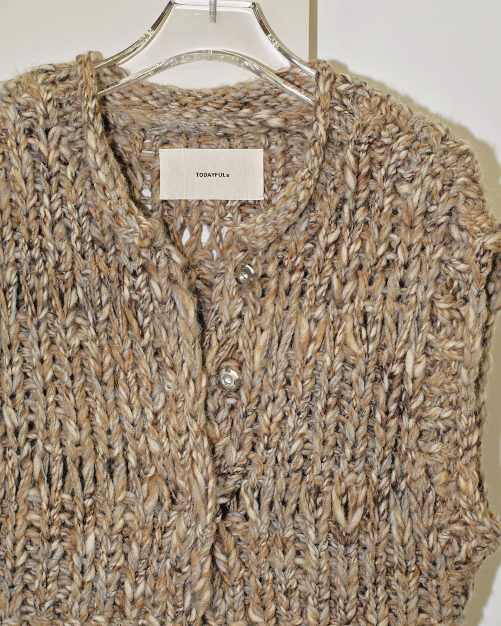 todayfulMix Handknit Vest