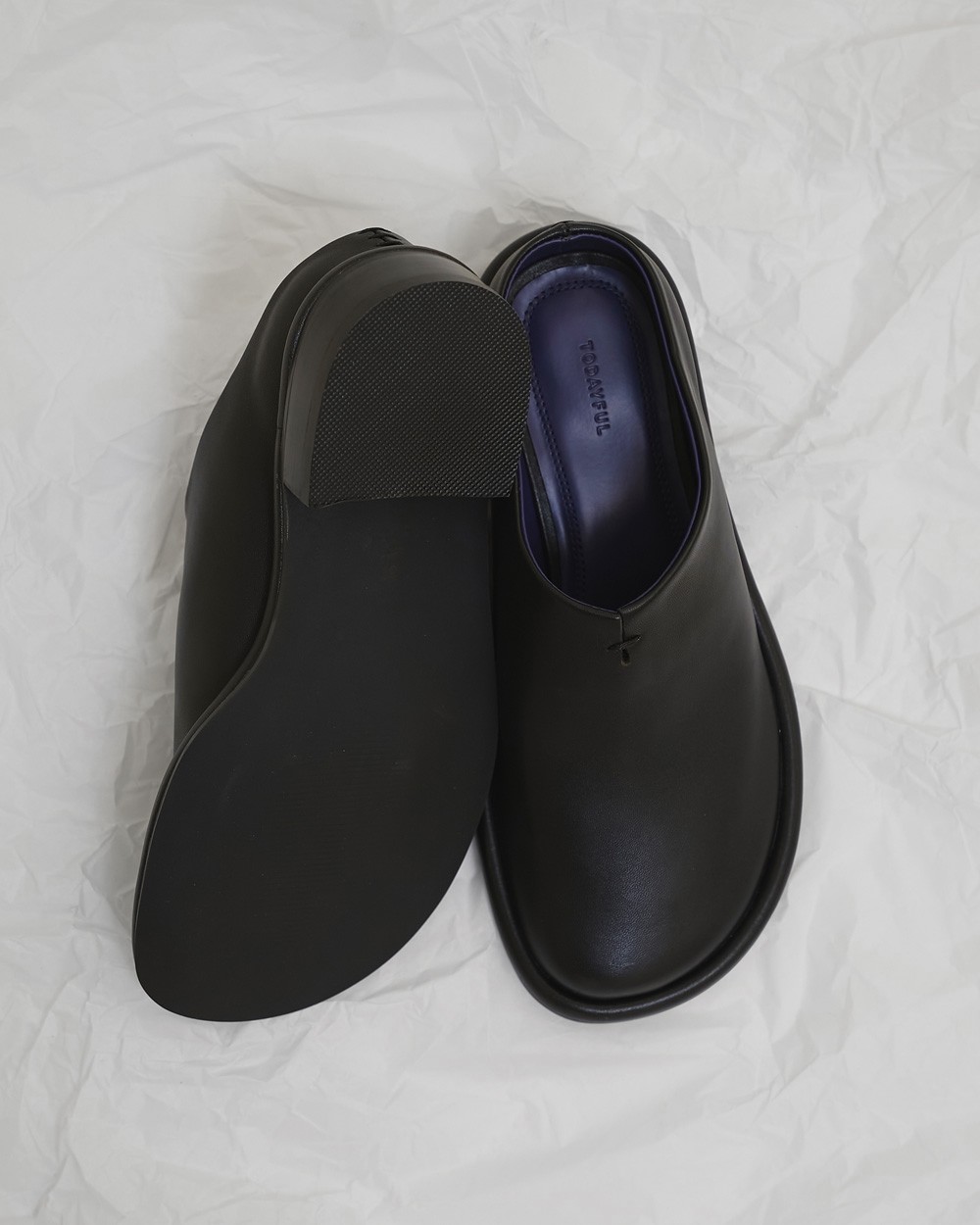 Slide Leather Shoes Slide Leather Shoes,スライドレザーシューズ,雑貨,靴,シューズ,レザー,レザーシューズ,サンダル,ライフズ,todayful,トゥデイフル,lifes