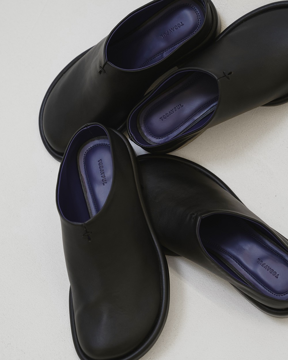 Slide Leather Shoes Slide Leather Shoes,スライドレザーシューズ,雑貨,靴,シューズ,レザー,レザーシューズ,サンダル,ライフズ,todayful,トゥデイフル,lifes