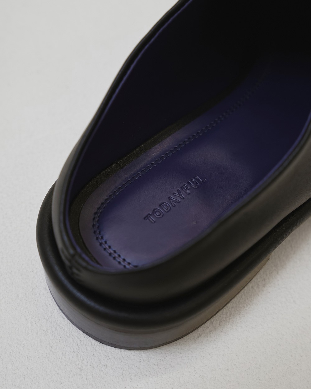 Slide Leather Shoes Slide Leather Shoes,スライドレザーシューズ,雑貨,靴,シューズ,レザー,レザーシューズ,サンダル,ライフズ,todayful,トゥデイフル,lifes