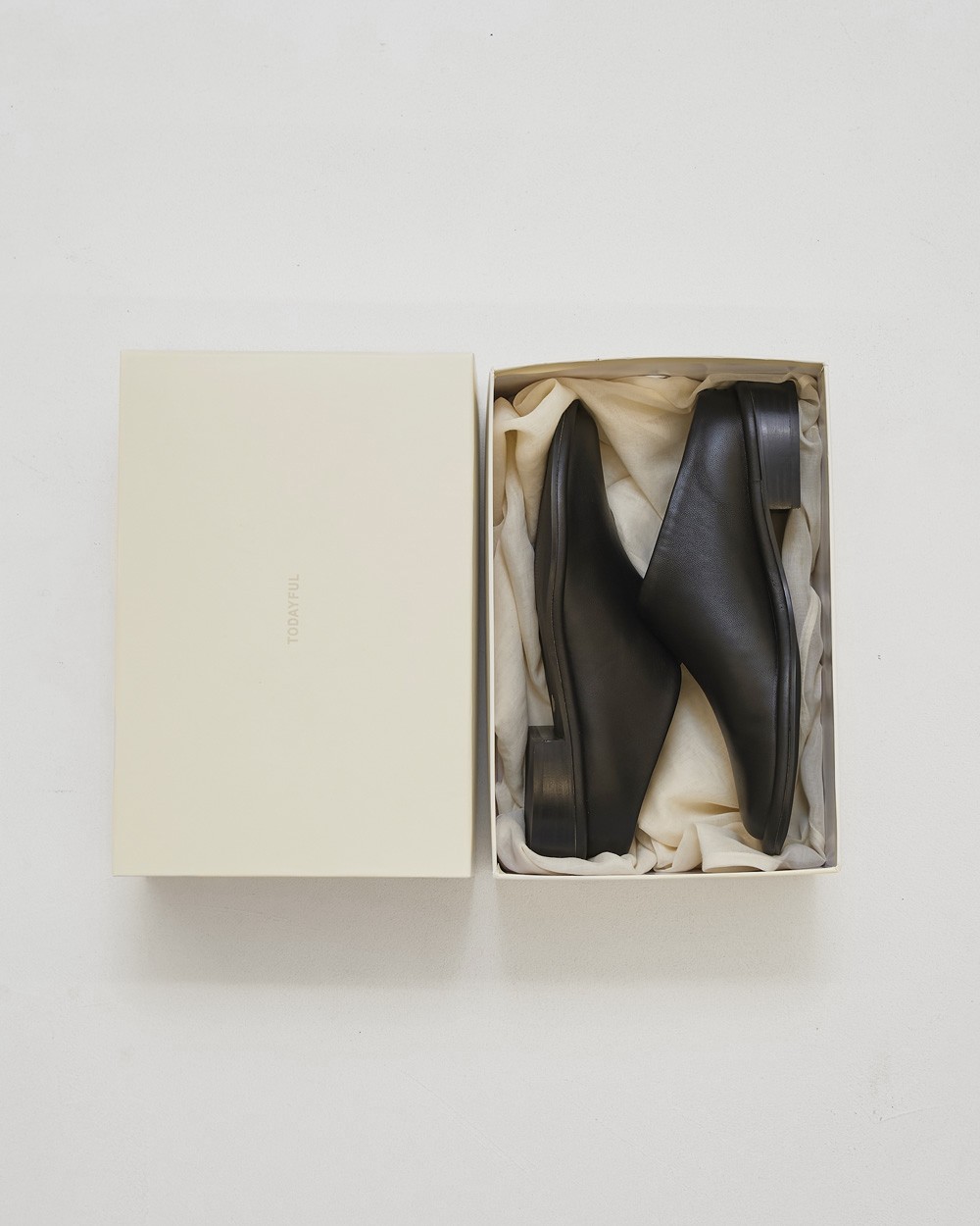 Slide Leather Shoes Slide Leather Shoes,スライドレザーシューズ,雑貨,靴,シューズ,レザー,レザーシューズ,サンダル,ライフズ,todayful,トゥデイフル,lifes