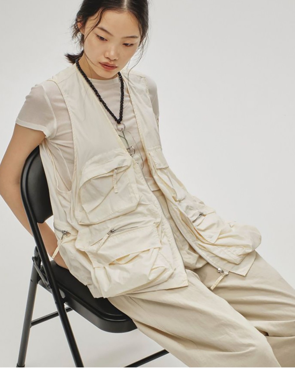 Nylon Pocket Vest Nylon Pocket Vest,ナイロンポケットベスト,12510105,ベスト,ポケットベスト,ジレ,アーミーベスト,フィッシングベスト,todayful,トゥデイフル,lifes,ライフズ,25ss