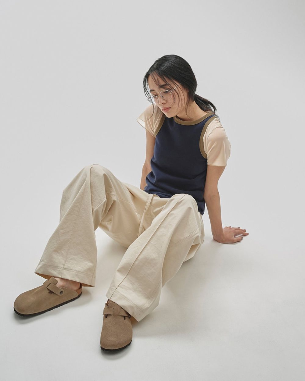 トゥデイフル TODAYFUL 2025prefall トップス Peachbrush Cotton Tanktop ピーチブラッシュコットンタンクトップ ミドル丈 ノースリーブ 12510617 25秋冬 TODAYFUL(トゥデイフル) / Life's online store（ライフズ
