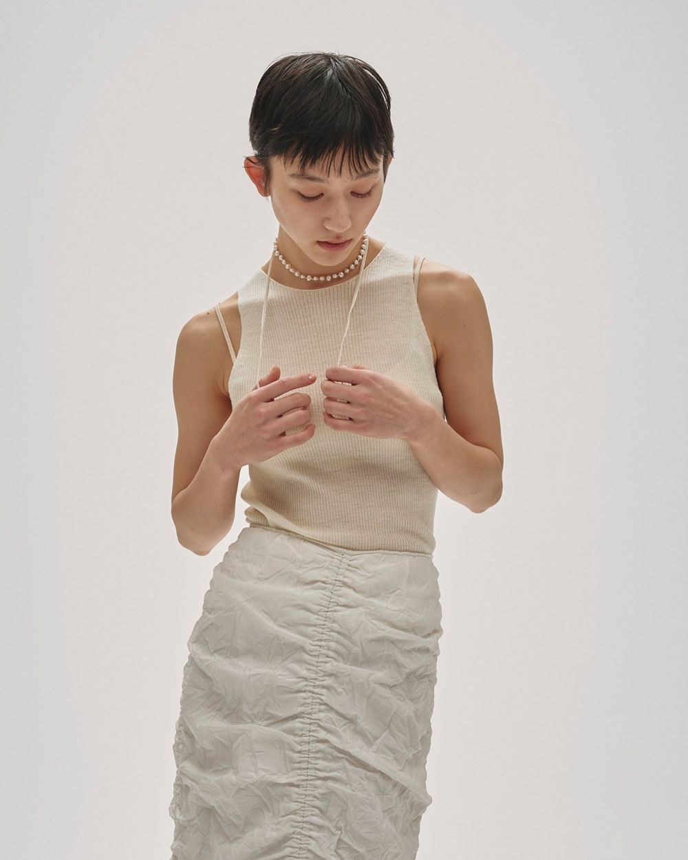 Self-Portrait 洗練 クリスタルリボン パールチョーカー TODAYFUL(トゥデイフル) / Life's online store(ライフズ