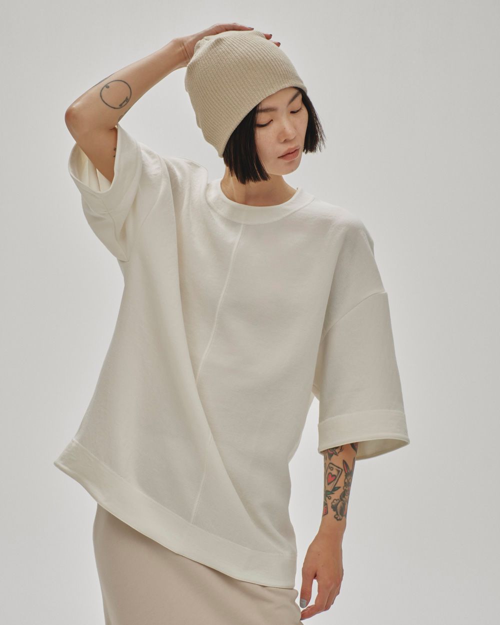 Summer Knit Beanie Summer Knit Beanie,サマーニットビーニー,12511017,ビーニー,ニット帽,帽子,サマーニット,ニットビーニー,todayful,トゥデイフル,lifes,ライフズ,25ss,吉田怜香