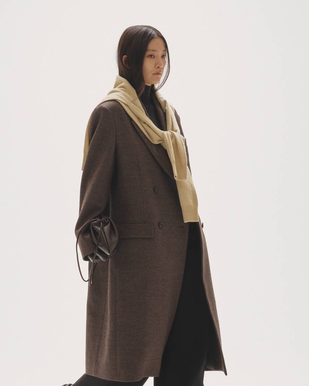 Wool 100% Chester Coat Wool 100% Chester Coat,ウール100%チェスターコート,12520005,コート,アウター,ジャケット,防寒,防寒着,チェスターコート,ウールコート,todayful,トゥデイフル,lifes,吉田怜香,25aw,25winter