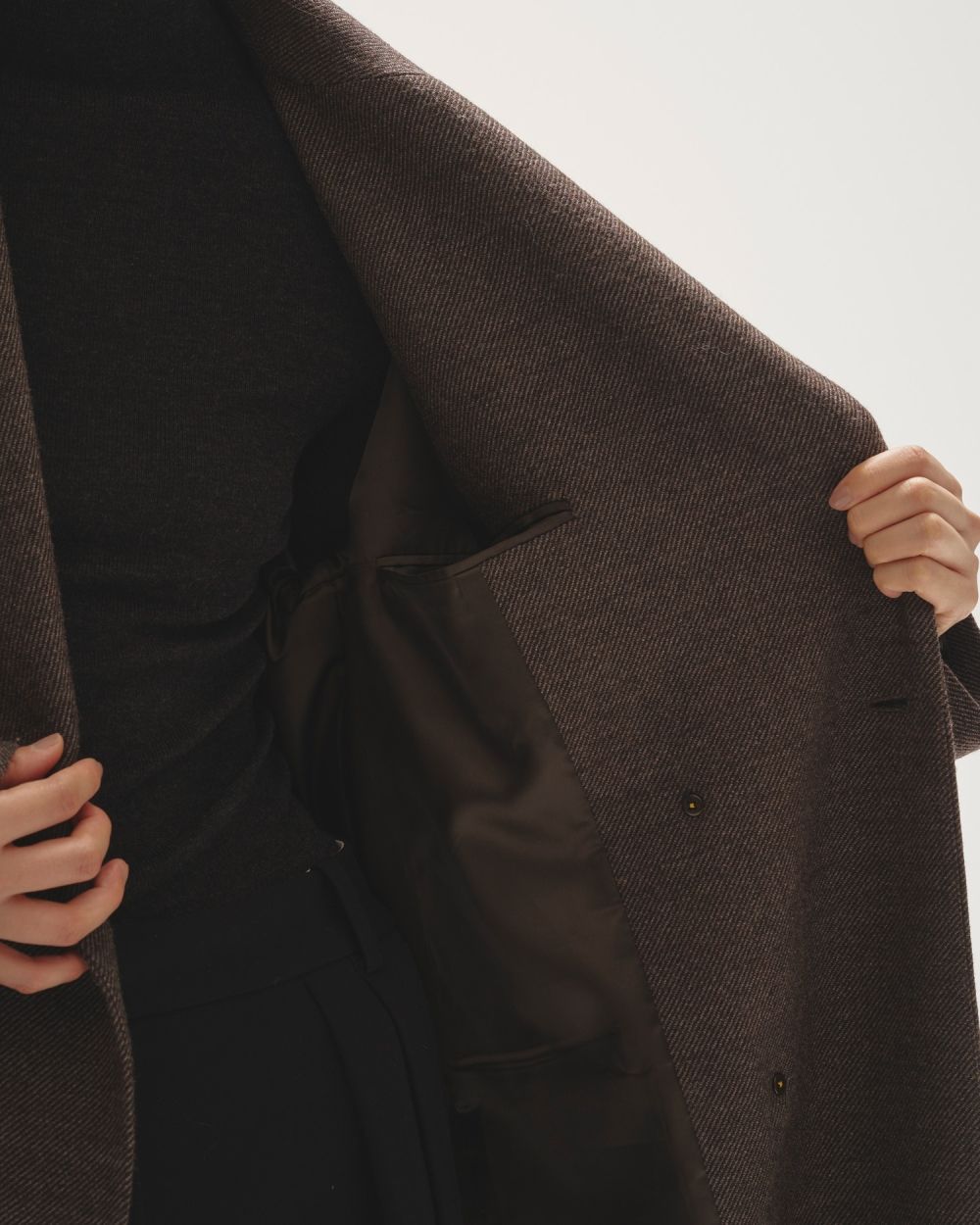Wool 100% Chester Coat Wool 100% Chester Coat,ウール100%チェスターコート,12520005,コート,アウター,ジャケット,防寒,防寒着,チェスターコート,ウールコート,todayful,トゥデイフル,lifes,吉田怜香,25aw,25winter