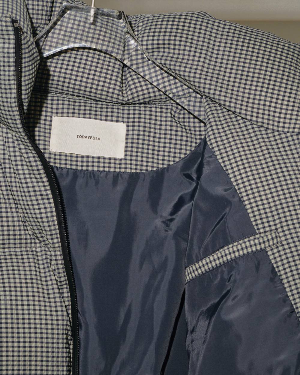 Check Down Jacket Check Down Jacket,チェックダウンジャケット,12520008,ジャケット,ダウン,チェックダウン,防寒着,防寒,アウター,todayful,トゥデイフル,lifes,ライフズ,25aw,吉田怜香