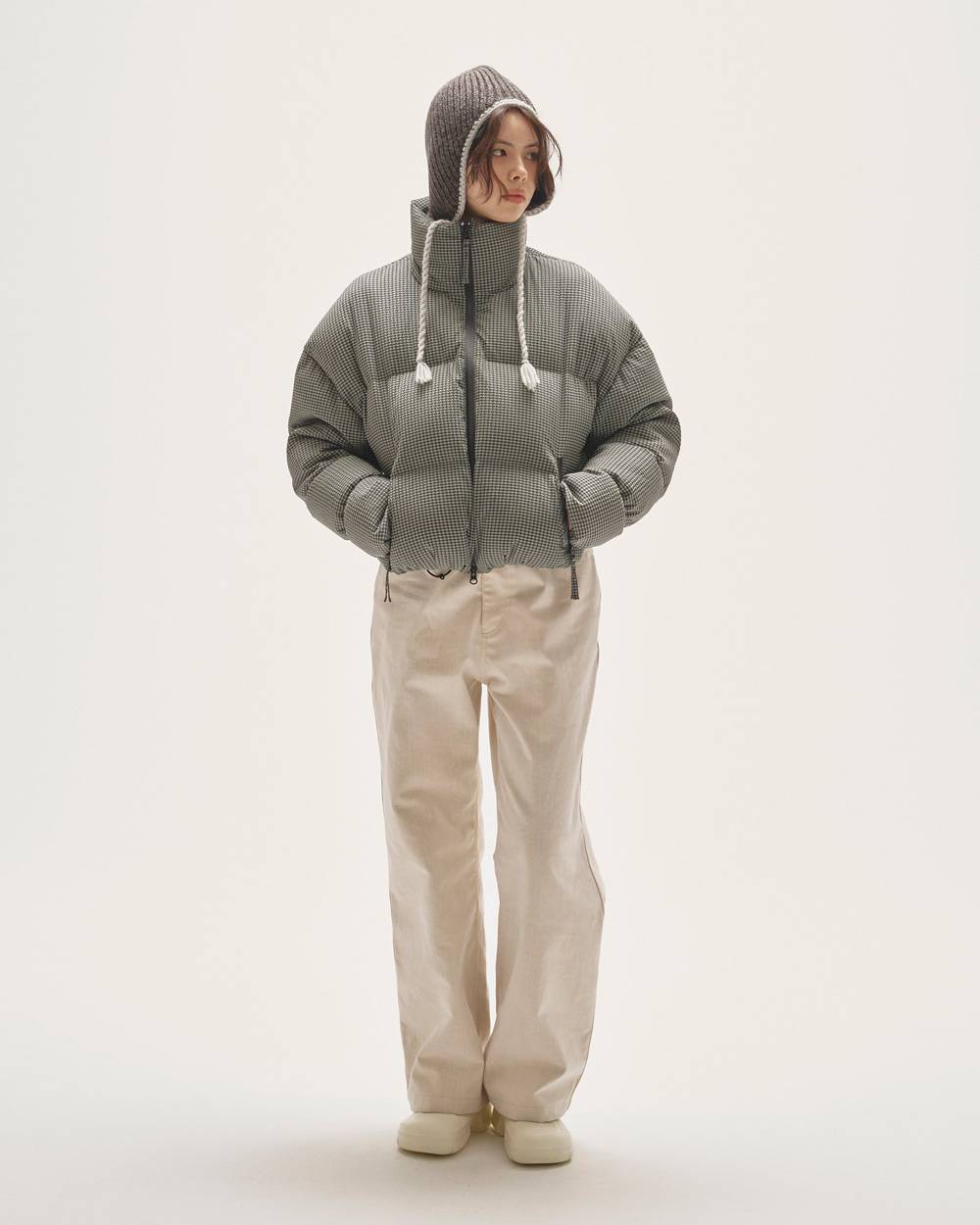 Check Down Jacket Check Down Jacket,チェックダウンジャケット,12520008,ジャケット,ダウン,チェックダウン,防寒着,防寒,アウター,todayful,トゥデイフル,lifes,ライフズ,25aw,吉田怜香