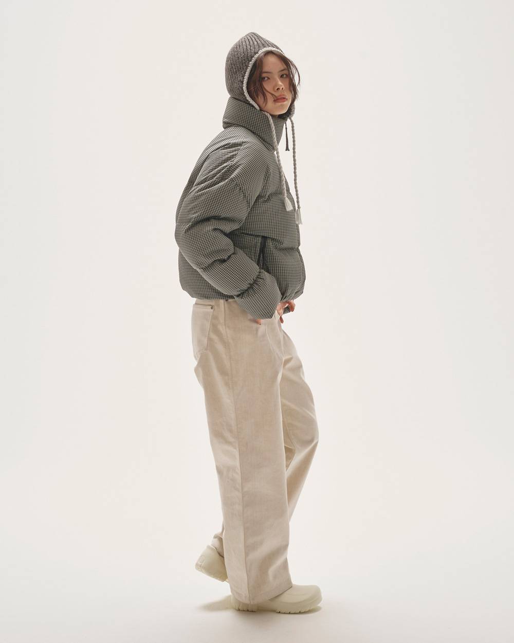 Check Down Jacket Check Down Jacket,チェックダウンジャケット,12520008,ジャケット,ダウン,チェックダウン,防寒着,防寒,アウター,todayful,トゥデイフル,lifes,ライフズ,25aw,吉田怜香