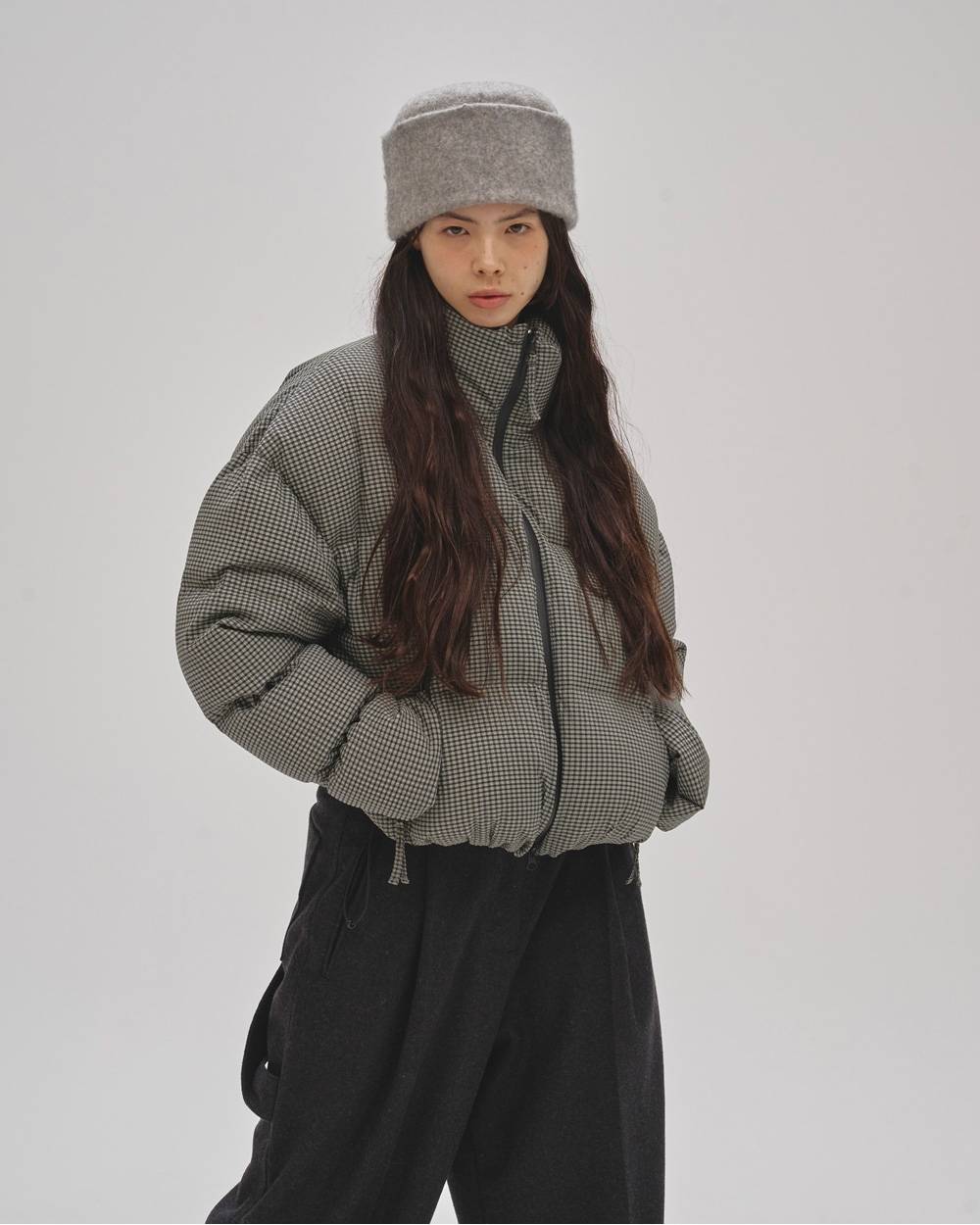 Check Down Jacket Check Down Jacket,チェックダウンジャケット,12520008,ジャケット,ダウン,チェックダウン,防寒着,防寒,アウター,todayful,トゥデイフル,lifes,ライフズ,25aw,吉田怜香