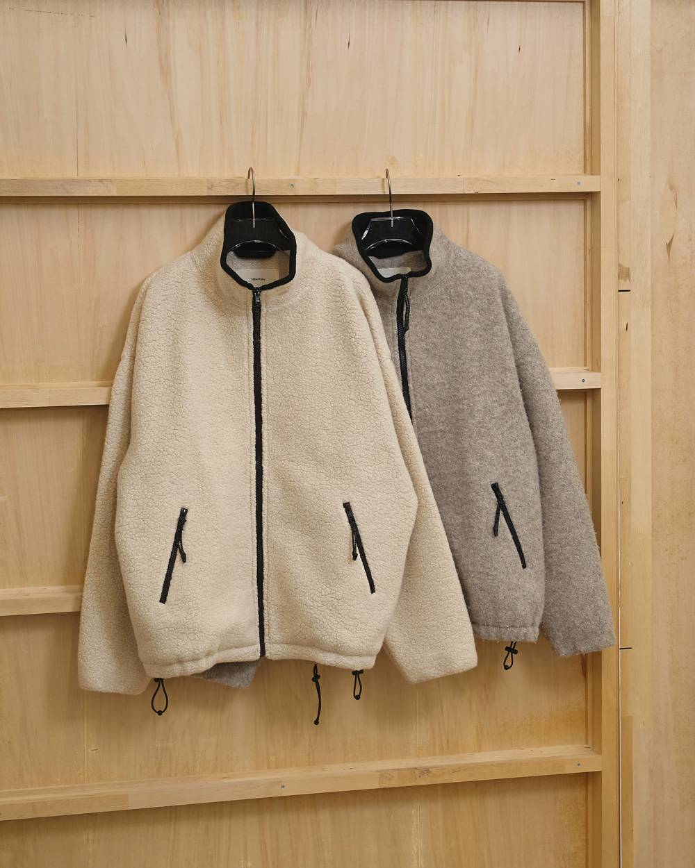 Woolboa  Zip Jacket Woolboa  Zip Jacket,ウールボアジップジャケット,12520205,コート,アウター,ジャケット,防寒,防寒着,ウールボア,ウール,ボアジャケット,ジップジャケット,ブルゾン,ボアブルゾン,ジップブルゾン,todayful,トゥデイフル,lifes,吉田怜香,25aw,25winter