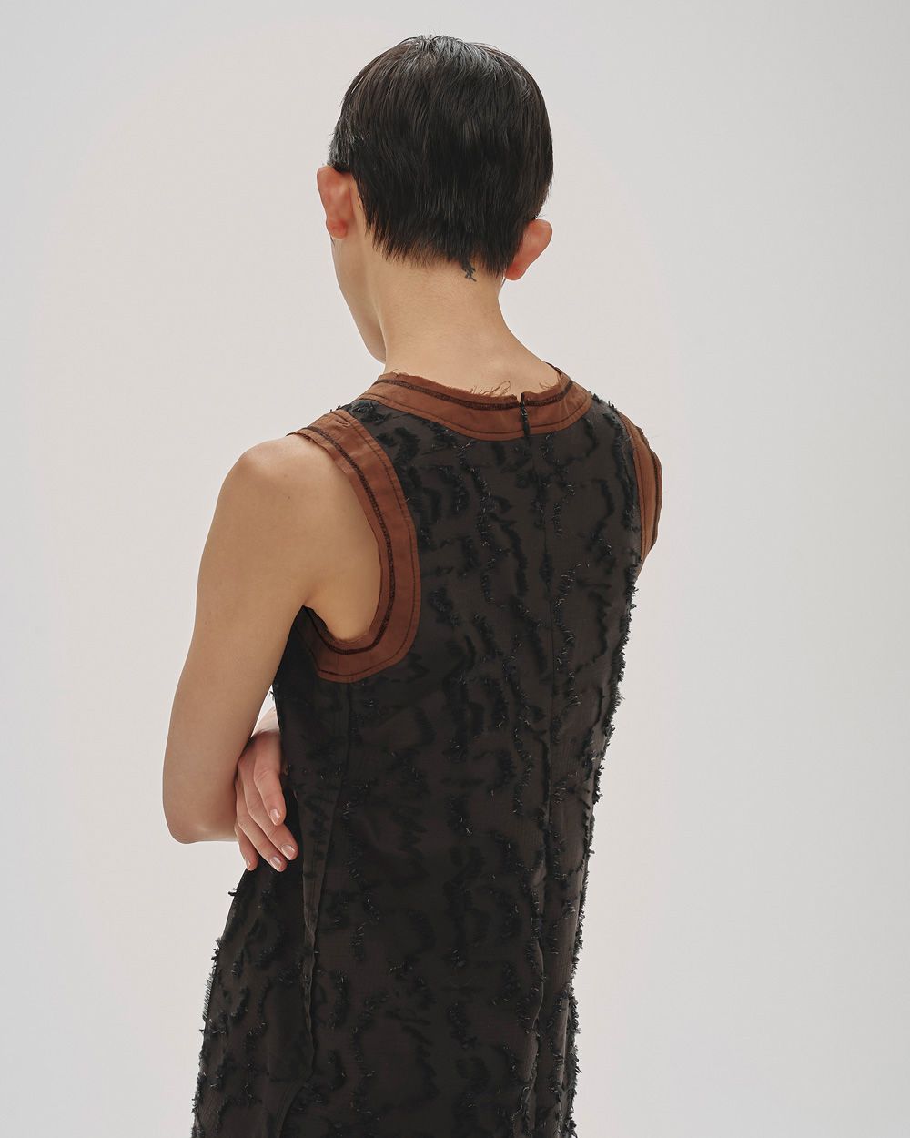 todayful Check Pencil Dress ダークブラウン　38 TODAYFUL（トゥデイフル）の「Check Pencil Dress（ワンピース