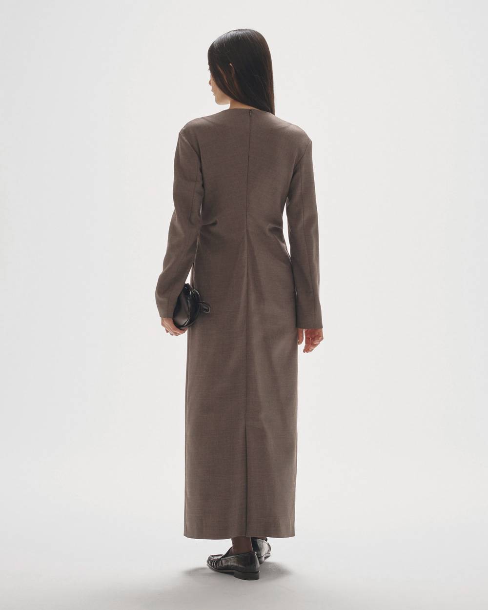 Waisttuck Pencil Dress Waisttuck Pencil Dress,ウエストタックペンシルドレス,12520311,ワンピース,ドレス,ペンシルドレス,マキシドレス,todayful,トゥデイフル,lifes,吉田怜香,25aw,25winter