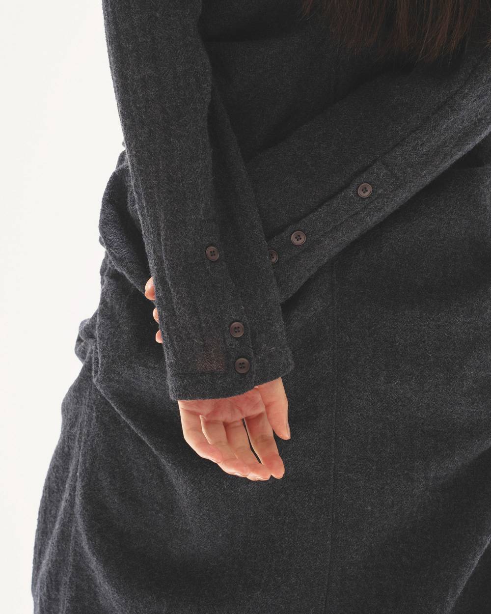 Wool Gather Shirtsdress Wool Gather Shirtsdress,ウールギャザーシャツドレス,12520314,ウールシャツドレス,シャツドレス,ギャザードレス,ウールドレス,ワンピース,ロングドレス,todayful,トゥデイフル,lifes,ライフズ,25aw,吉田怜香