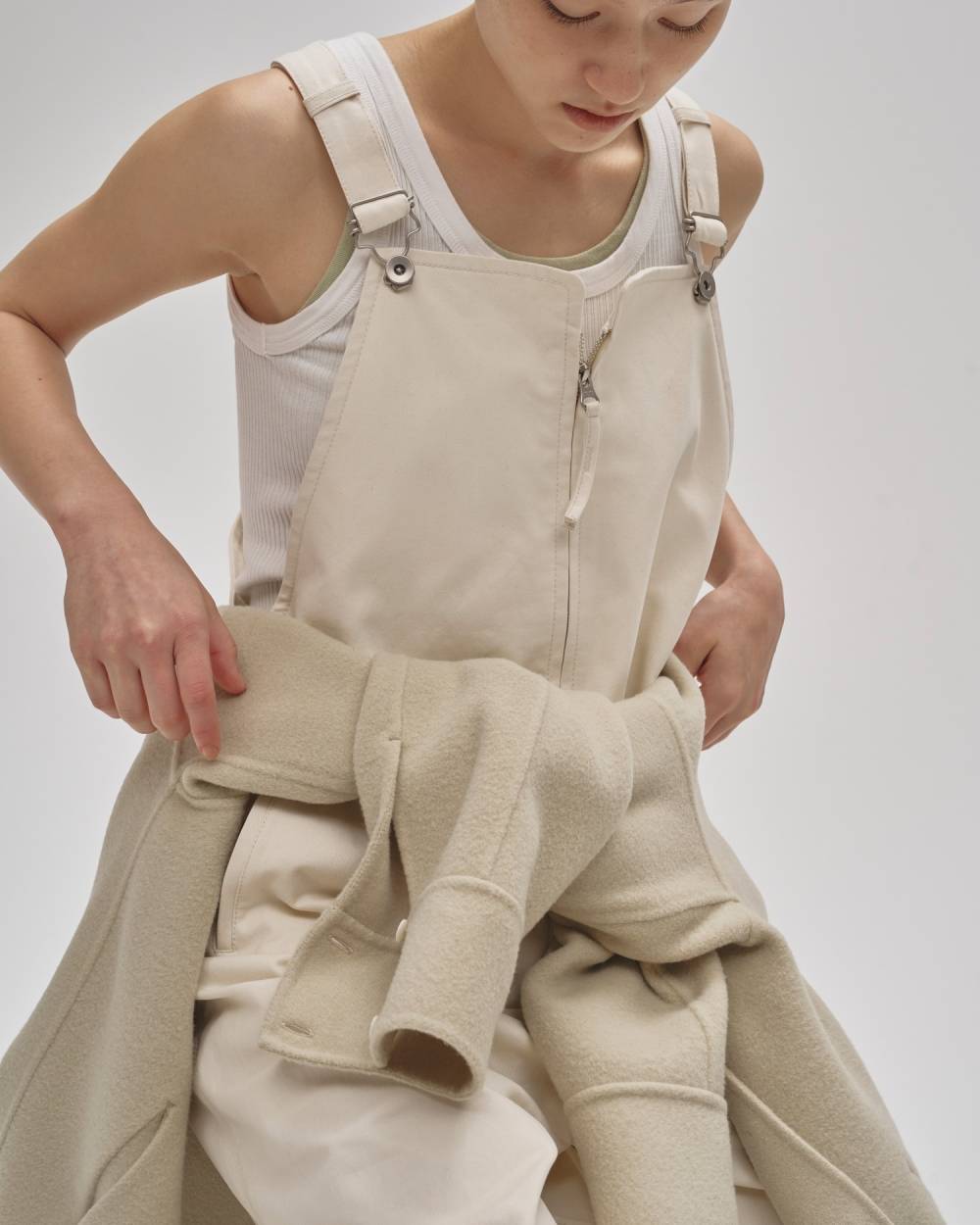 TODAYFUL トゥデイフル Frontzip Twill Salopette TODAYFUL(トゥデイフル) / Life's online store(ライフズ