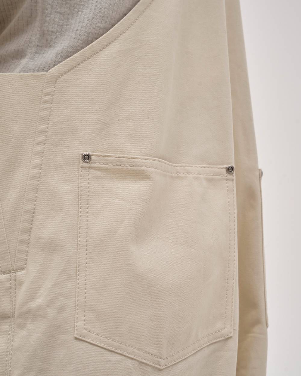 Frontzip Twill Salopette Frontzip Twill Salopette(フロントジップツイルサロペット)です。12520318,ワンピース,ドレス,サロペット,つなぎ,オーバーオール,フロントジップ,todayful,トゥデイフル,lifes,吉田怜香,25aw,25winter