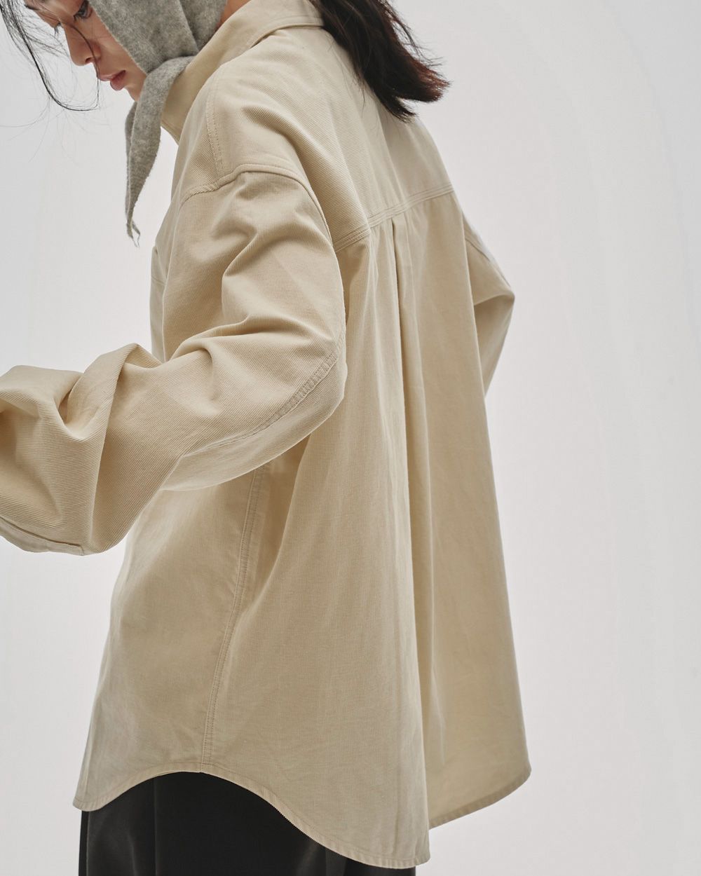 Pocket Corduroy Shirts Pocket Corduroy Shirts,ポケットコーデュロイシャツ,12520412,コーデュロイシャツ,ポケットシャツ,シャツ,長袖シャツ,トップス,todayful,トゥデイフル,lifes,ライフズ,25aw,吉田怜香