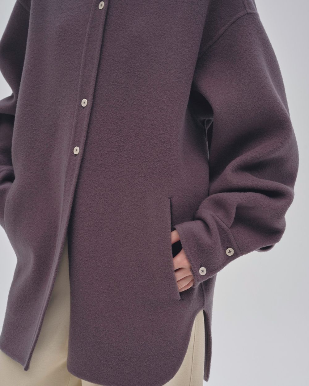 Wool Shirts Jacket Wool Shirts Jacket,ウールシャツジャケット,12520415,シャツ,ウールシャツ,ジャケット,ウールジャケット,トップス,todayful,トゥデイフル,lifes,ライフズ,25aw,吉田怜香