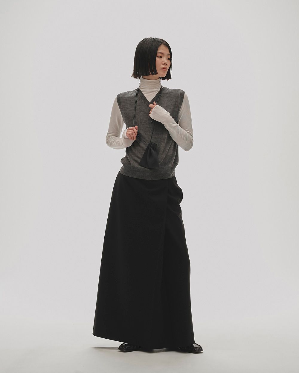 Seamless Knit Vest Seamless Knit Vest,シームレスニットベスト,12520502,ニットベスト,シアーニットベスト,ニットトップ,ベスト,トップス,todayful,トゥデイフル,lifes,ライフズ,25aw,吉田怜香
