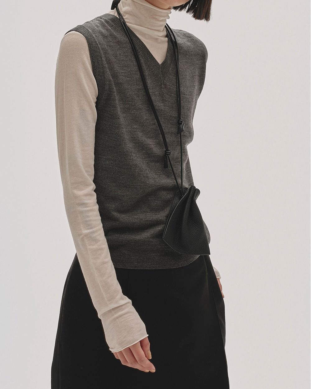 Seamless Knit Vest Seamless Knit Vest,シームレスニットベスト,12520502,ニットベスト,シアーニットベスト,ニットトップ,ベスト,トップス,todayful,トゥデイフル,lifes,ライフズ,25aw,吉田怜香