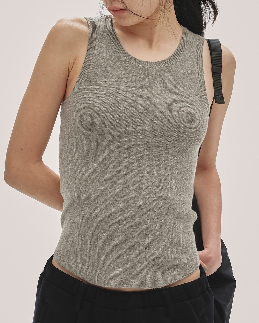 トップス Roundhem Linen Knit todayful 1.jpg