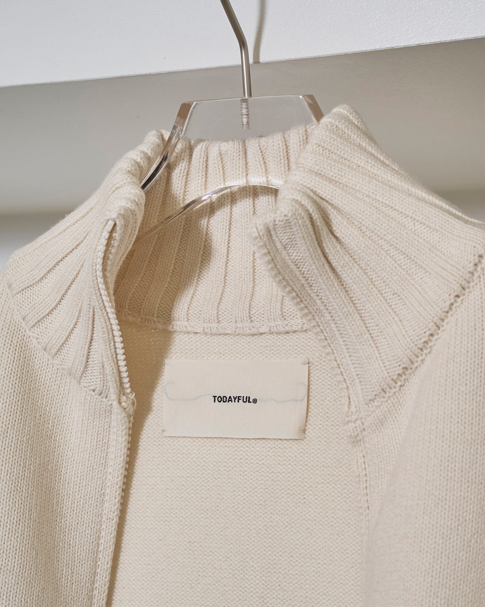 todayful Compact Smooth Knit 25ss 美品 TODAYFUL（トゥデイフル）の「【TODAYFUL/トゥデイフル】Compact