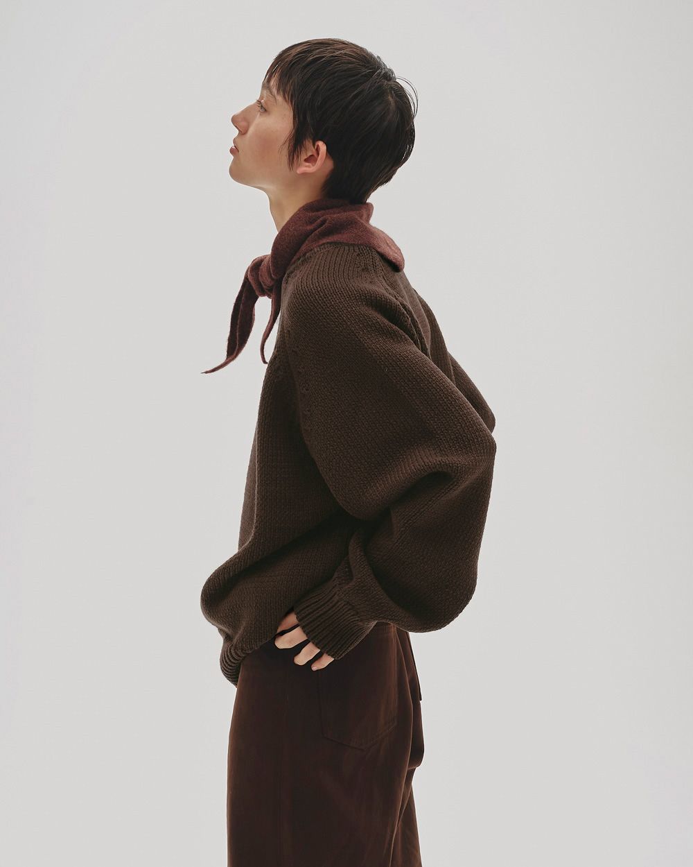 todayful Raglan Knit Pullover ブラウン TODAYFUL(トゥデイフル) / Life's online store（ライフズ