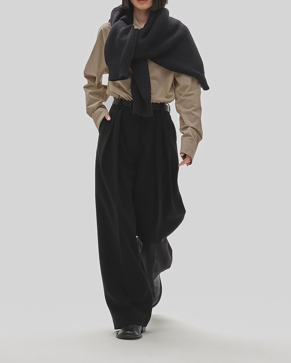 最終値下TODAYFULリネンオーバーベストトゥデイフルクラネCLANEアローズ 13106-2252-m1.jpg