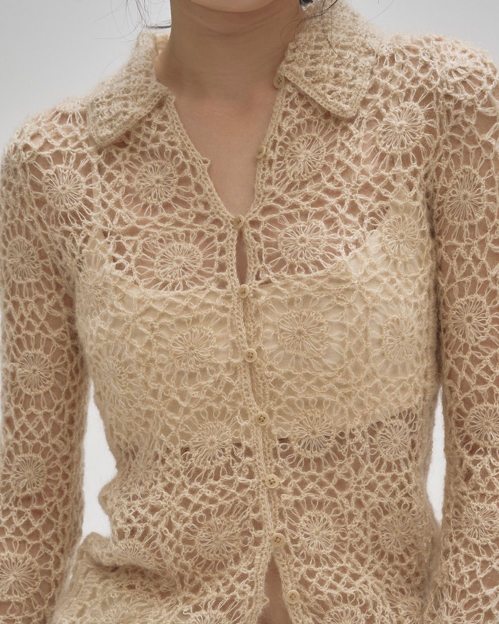 トップス TODAYFUL Crochet Knit Shirts m-i-e_t12420509