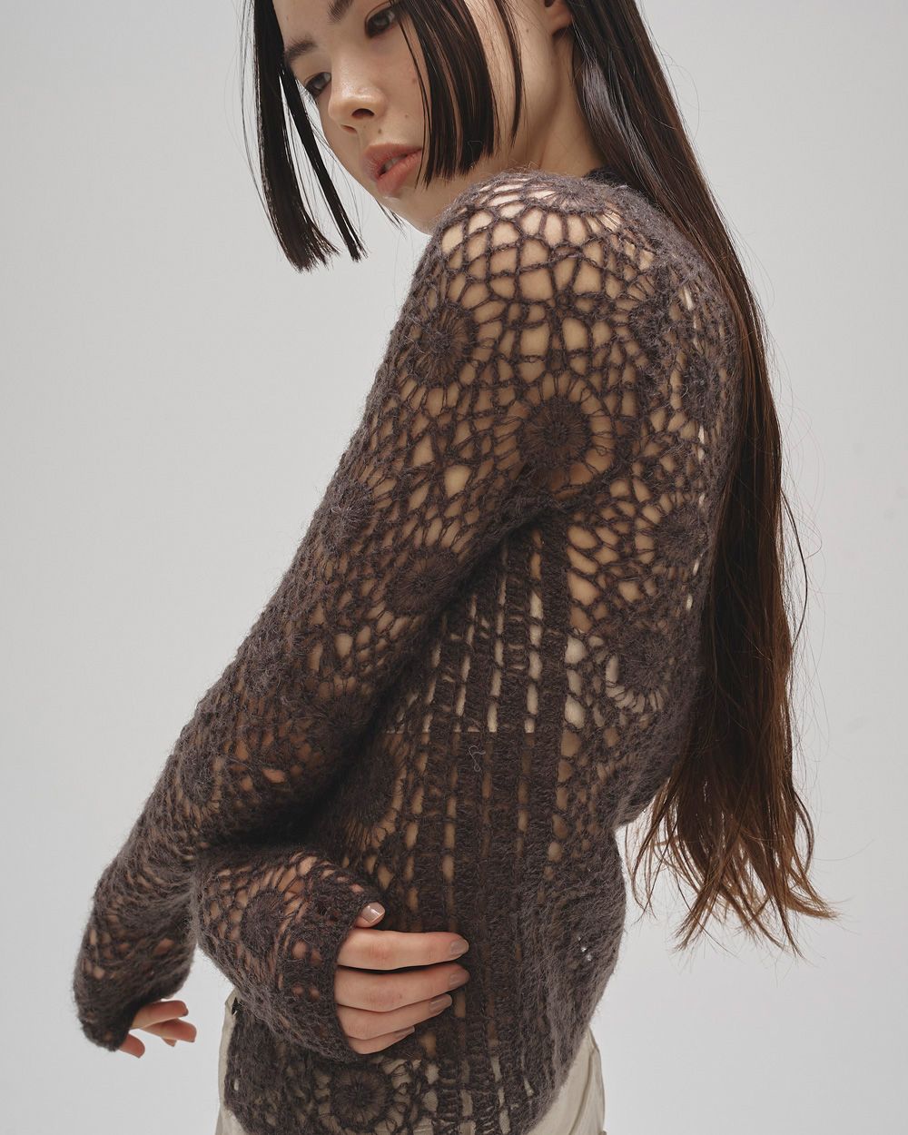 トップス todayful Mohair Crochet Knitshirts TODAYFUL(トゥデイフル) / Life's online store（ライフズ