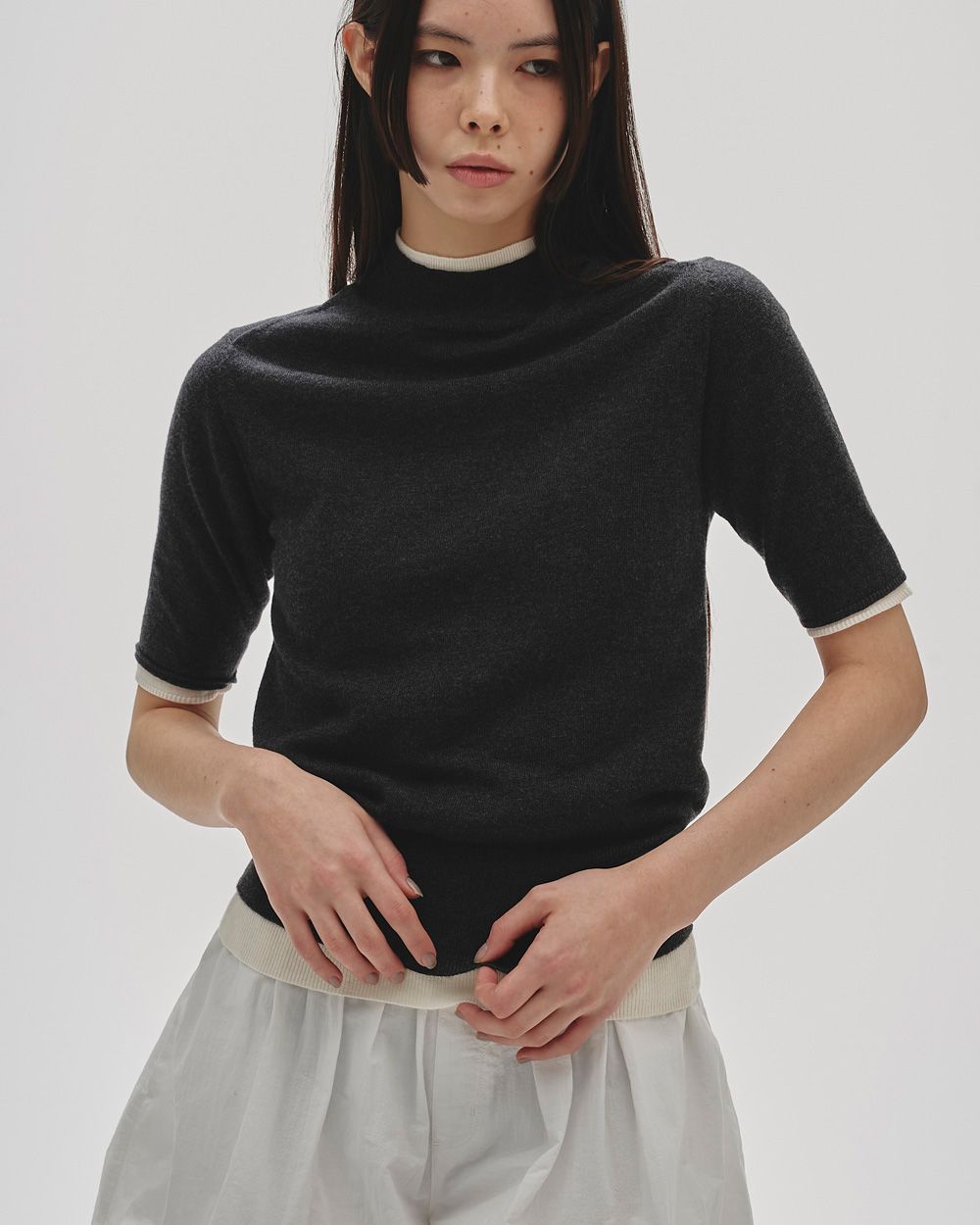 【美品】Todayful Halfsleeve Highgauge Knit TODAYFUL(トゥデイフル) / Life's online store(ライフズ