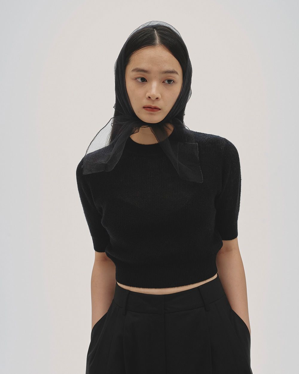 未使用級✨ドゥーズィエムクラス　22AW　Cariaggi Sheer ニット SERACE】Oversize openwork sheer knit / オーバーサイズ透かし