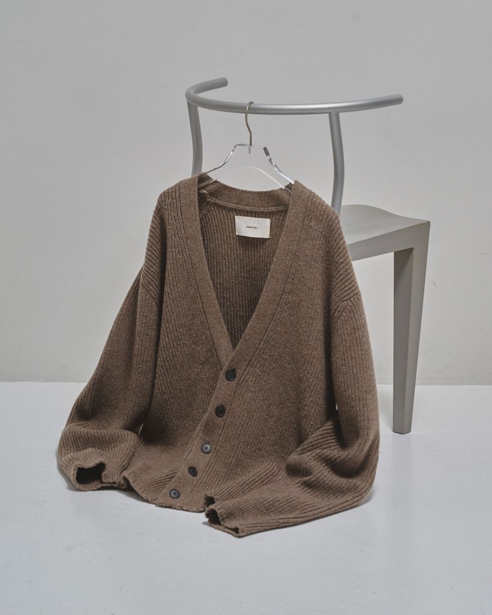 Wool Ribknit Cardigan Wool Ribknit Cardigan,ウールリブニットカーディガン,12520519,ニットカーディガン,カーディガン,リブニット,ウール,todayful,トゥデイフル,lifes,吉田怜香,25aw,25winter